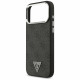 Case Guess 4G Triangle Logo MagSafe for iPhone 17 Pro Max black silver Case Guess 4G Triangle Logo MagSafe for iPhone 17 Pro Max black silver