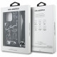 Case Karl Lagerfeld Crossbody Grained Pattern &amp; Logo for iPhone 16 Pro black