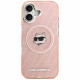 Case Karl Lagerfeld IML Choupette Head Logo MagSafe for iPhone 17 pink