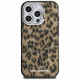 Case Karl Lagerfeld IML Leopard Pattern MagSafe for iPhone 16 Pro Max brown