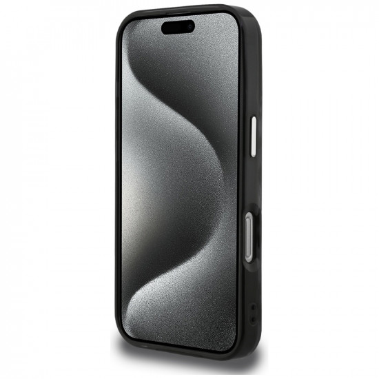 Case Karl Lagerfeld IML Leopard Pattern MagSafe for iPhone 16 Pro Max brown