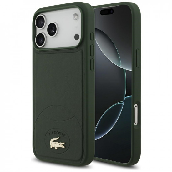 Lacoste Bliss MagSafe Case for iPhone 17 Pro Max Green