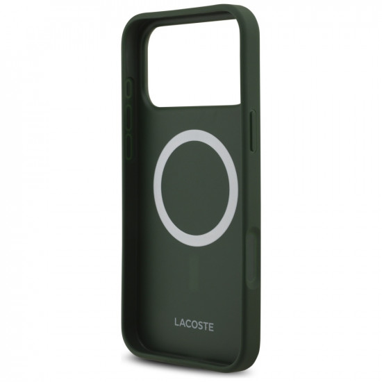 Lacoste Bliss MagSafe Case for iPhone 17 Pro Max Green