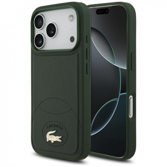 Lacoste Bliss MagSafe Case for iPhone 17 Pro Green