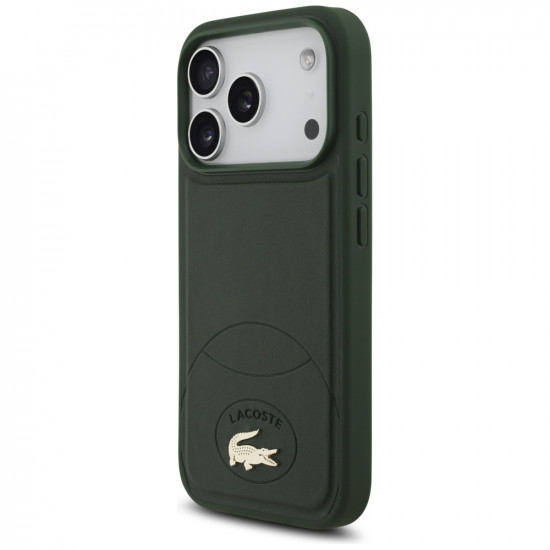 Lacoste Bliss MagSafe Case for iPhone 17 Pro Green