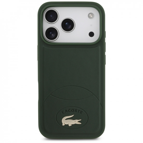 Lacoste Bliss MagSafe Case for iPhone 17 Pro Green