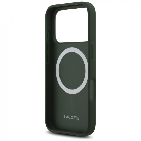 Lacoste Bliss MagSafe Case for iPhone 17 Pro Green