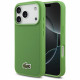 Lacoste Iconic Petit Pique Woven Logo MagSafe Case for iPhone 17 Pro Green Lacoste Iconic Petit Pique Woven Logo MagSafe Case for iPhone 17 Pro Green