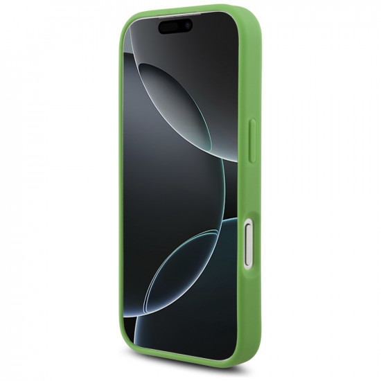 Lacoste Iconic Petit Pique Woven Logo MagSafe Case for iPhone 17 Pro Green Lacoste Iconic Petit Pique Woven Logo MagSafe Case for iPhone 17 Pro Green