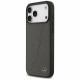Case Mercedes Leather Large Laurel Leave MagSafe for iPhone 17 Pro Max anthracite