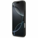 Case Mercedes Leather Large Laurel Leave MagSafe for iPhone 17 Pro Max anthracite