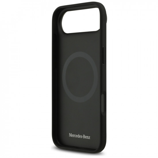 Case Mercedes Leather The Move MagSafe for iPhone 17 Air black Case Mercedes Leather The Move MagSafe for iPhone 17 Air black