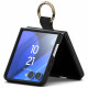 Mercury Gold Ring Case for Samsung Galaxy Z Flip7 Black