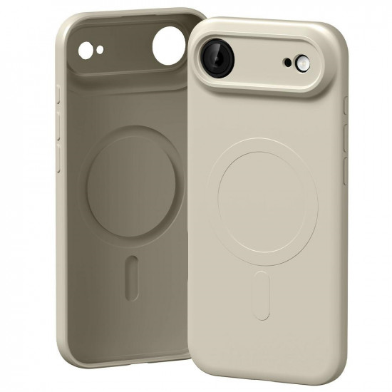 Mercury Semi-Silicone MagSafe Case for iPhone 17 Air Stone