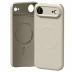 Mercury Semi-Silicone MagSafe Case for iPhone 17 Air Stone