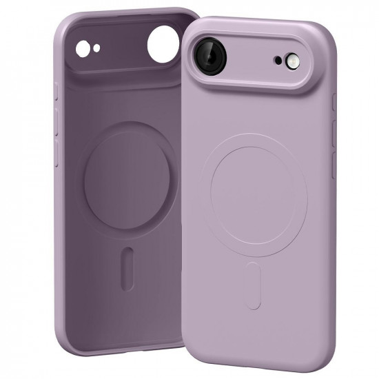 Mercury Semi-Silicone MagSafe Case for iPhone 17 Air Lavender Gray Mercury Semi-Silicone MagSafe Case for iPhone 17 Air Lavender Gray