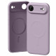 Mercury Semi-Silicone MagSafe Case for iPhone 17 Air Lavender Gray Mercury Semi-Silicone MagSafe Case for iPhone 17 Air Lavender Gray