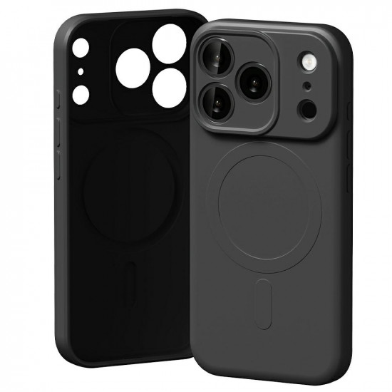 Mercury Semi-Silicone MagSafe Case for iPhone 17 Pro Black