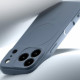 Mercury Semi-Silicone MagSafe case for iPhone 17 Pro, lavender gray
