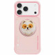 Case Nimmy Glasses Cool Dog MagSafe for iPhone 17 pink