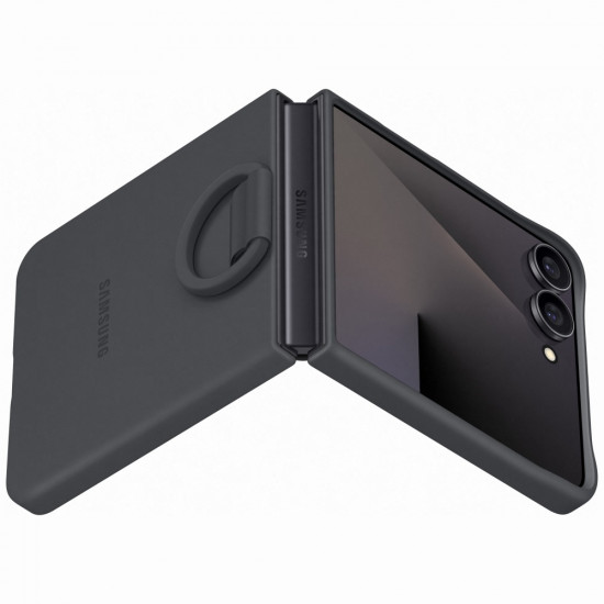 Case Samsung Ring Case for Galaxy Z Flip7 black