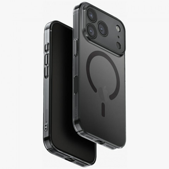 UNIQ Airsuit Case for iPhone 17 Pro Magclick Charging Black UNIQ Airsuit Case for iPhone 17 Pro Magclick Charging Black
