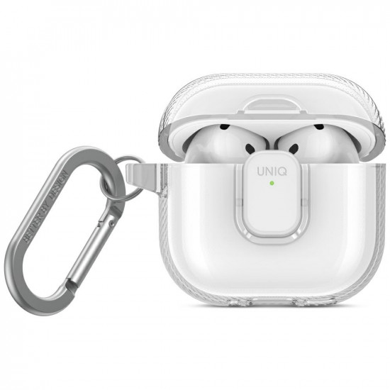 Case UNIQ Glase Pro for AirPods 4 Lock Case transparent