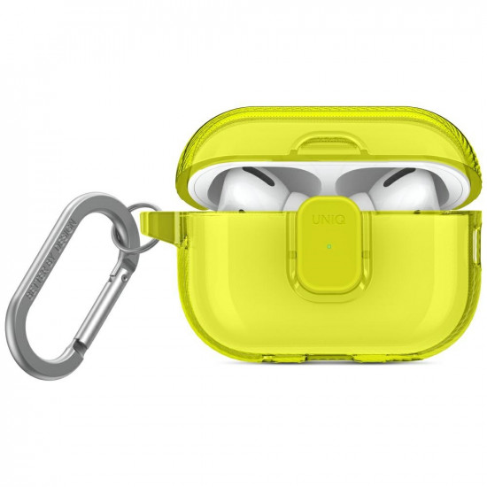 Case UNIQ Glase Pro for AirPods Pro 2 Lock Case yellow