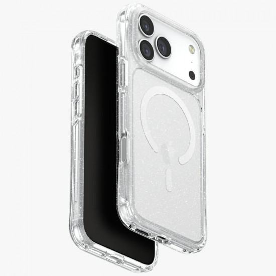 UNIQ LifePro Xtreme Case for iPhone 17 Pro Max Magclick Charging Clear/Glitter UNIQ LifePro Xtreme Case for iPhone 17 Pro Max Magclick Charging Clear/Glitter