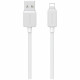 Cable USAMS KY Series US-SJ694 2.4A Lightning to USB-A 2m white