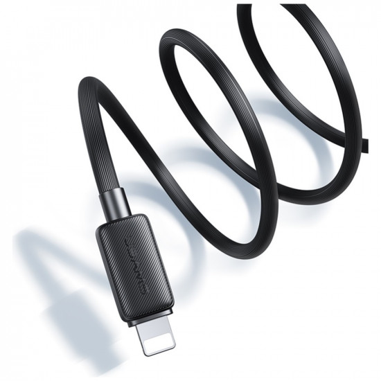 Cable USAMS KY Series US-SJ694 2.4A Lightning to USB-A 2m white