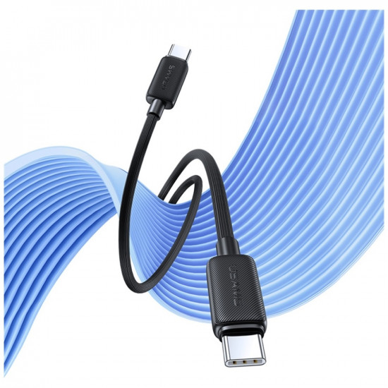 Cable USAMS KY Series US-SJ696 60W USB-C to USB-C 2m white