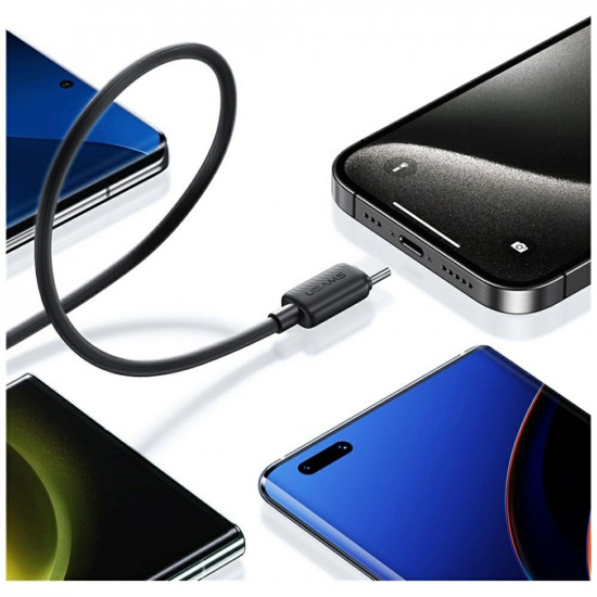 Cable USAMS KY Series US-SJ696 60W USB-C to USB-C 2m white