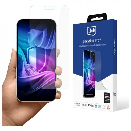 3MK Silky Matt Pro matte protective film for Apple iPhone 17 Pro 3MK Silky Matt Pro matte protective film for Apple iPhone 17 Pro