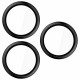 3MK HARDY Lens Protection Pro for Apple iPhone 17 Pro /17 Pro Max Black