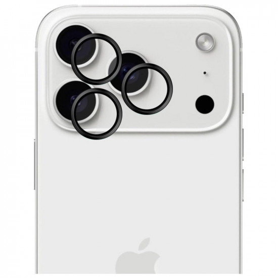 3MK HARDY Lens Protection Pro for Apple iPhone 17 Pro /17 Pro Max Black