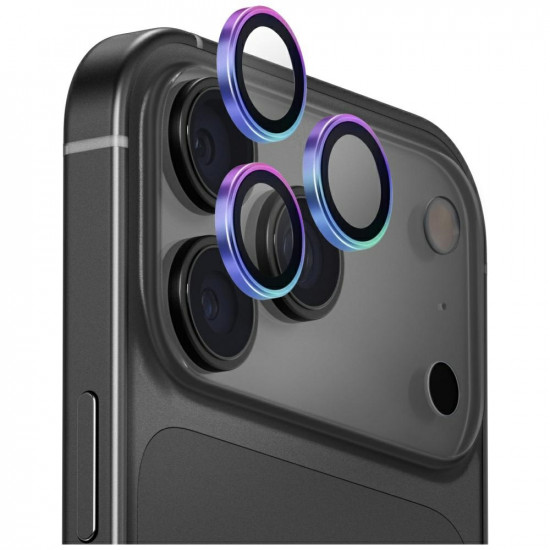 UNIQ Optix Aluminum Camera Lens Protector for iPhone 17 Pro / iPhone 17 Pro Max with opal applicator