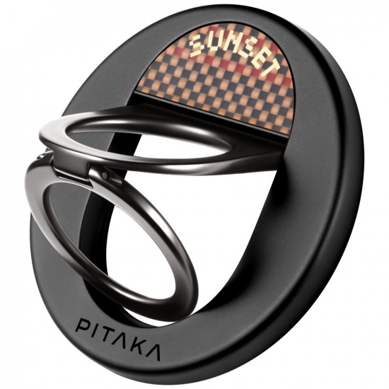 Magnetic holder PITAKA MagEZ Grip 3 MagSafe for phone sunset