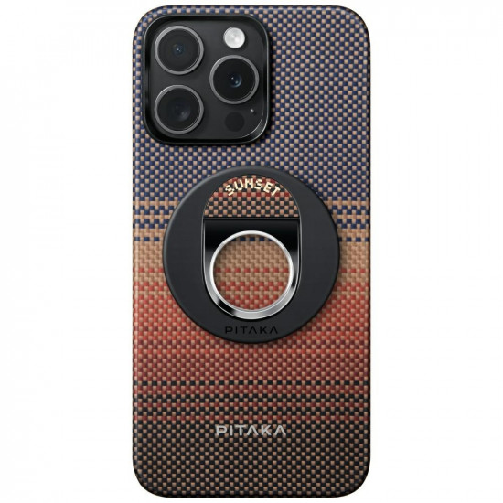 Magnetic holder PITAKA MagEZ Grip 3 MagSafe for phone sunset