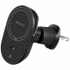 Car mount with wireless charger PITAKA MagEZ Pro 2 Qi2 15W NFC MagSafe black gray