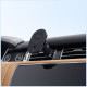Car mount with wireless charger PITAKA MagEZ Pro 2 Qi2 15W NFC MagSafe black gray