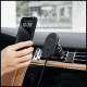 Car mount with wireless charger PITAKA MagEZ Pro 2 Qi2 15W NFC MagSafe black gray