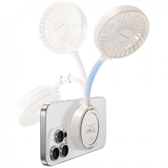 Hand fan USAMS LiFE LU02 black Hand fan USAMS LiFE LU02 black