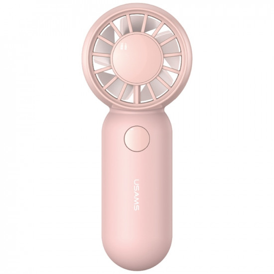 Handheld fan USAMS Mini Pocket ZB354 pink
