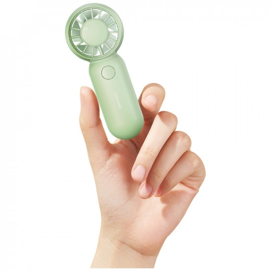 Handheld fan USAMS Mini Pocket ZB354 pink