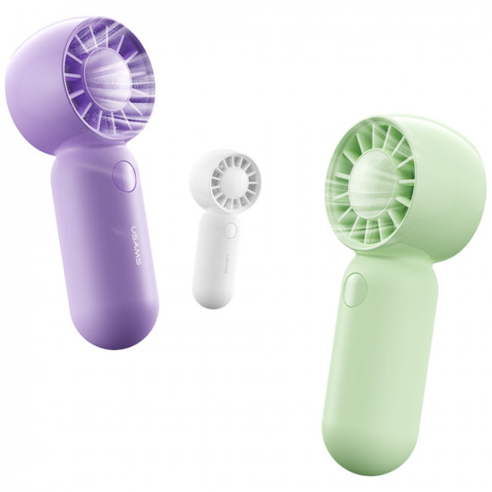 Handheld fan USAMS Mini Pocket ZB354 pink