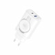 3mk 2in1 Wall Charger Hardy for Apple, USB A, USB C, PD33W White 3mk 2in1 Wall Charger Hardy for Apple, USB A, USB C, PD33W White