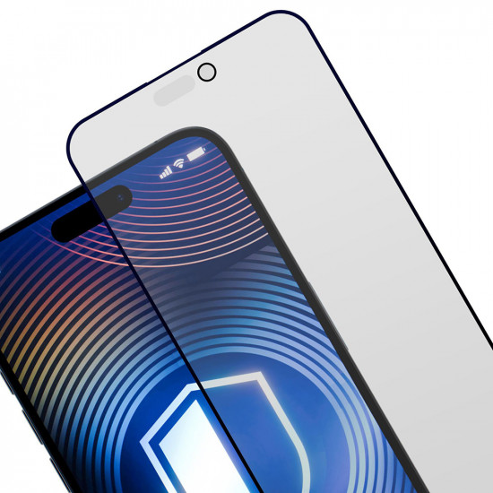 3mk HardGlass Matt Max Tempered Screen Protector iPhone 17 Pro Privacy