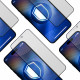 3mk HardGlass Matt Max Tempered Screen Protector iPhone 17 Pro Privacy