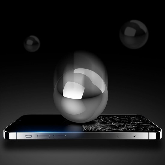 ANANK 3D Anti crack 5X Reinforced Screen Protector iPhone 17 Pro Black